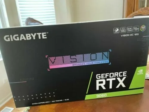 Gigabyte RTX 3060 VISION OC 12G - Image 2